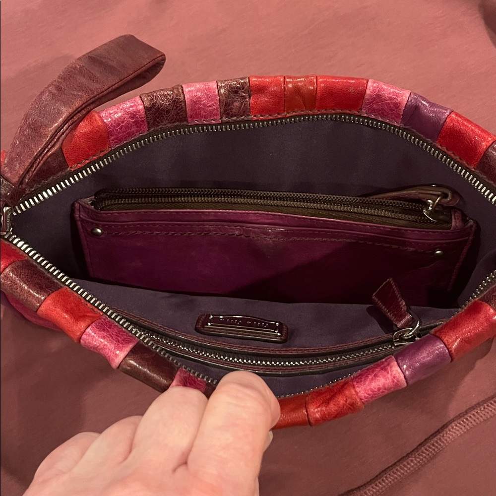 Miu Miu Colorblock Leather Wristlet Clutch - Picture 12 of 12